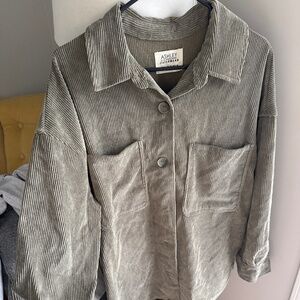 Olive Green button up